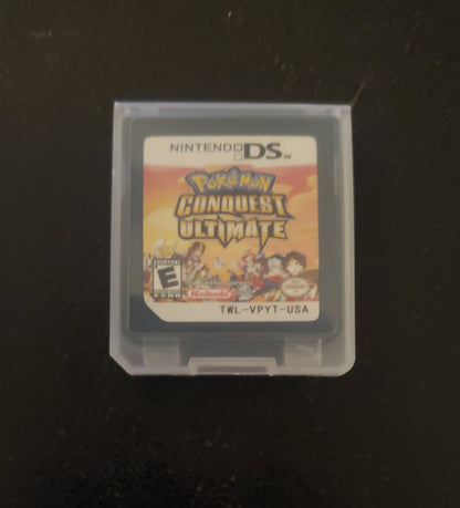 Pokemon Conquest Ultimate NDS Video Game Nintendo DS with Box ROM Hack