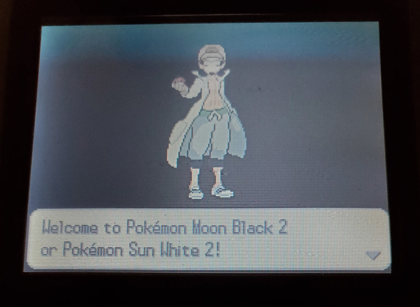 Pokemon Moon Black 2 NDS Video Game Nintendo DS with Box ROM Hack