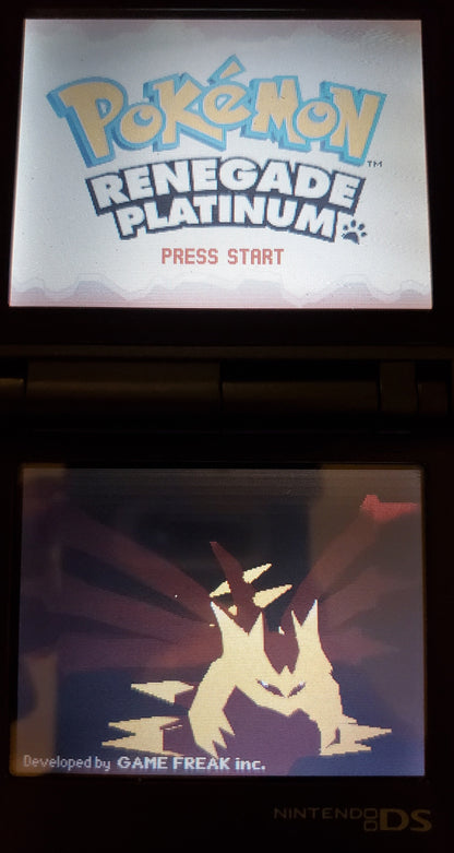 Pokemon FolloWing Renegade Platinum NDS Game Nintendo DS ROM Hack