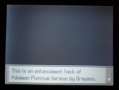 Pokemon FolloWing Renegade Platinum NDS Game Nintendo DS ROM Hack