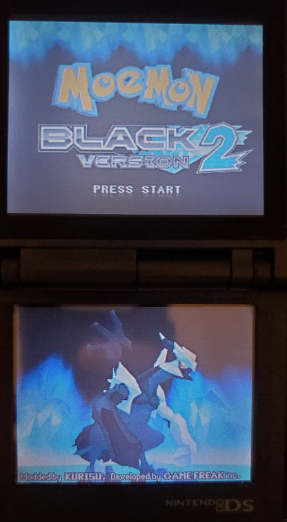 Pokemon Moemon Black and White 2 NDS Video Game Nintendo DS with Box