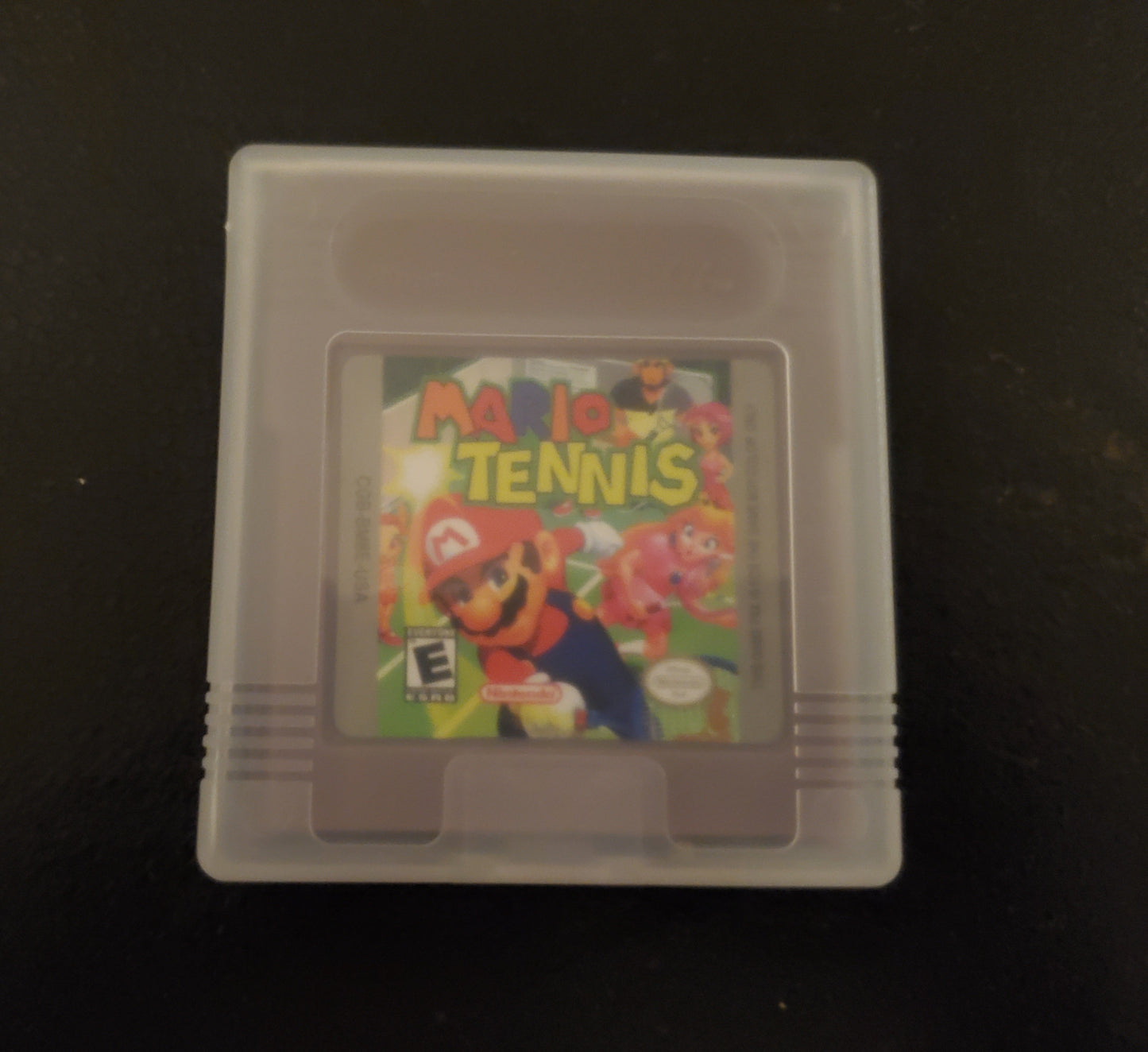 Mario Tennis GBC Video Game Catridge Gameboy Color 2001