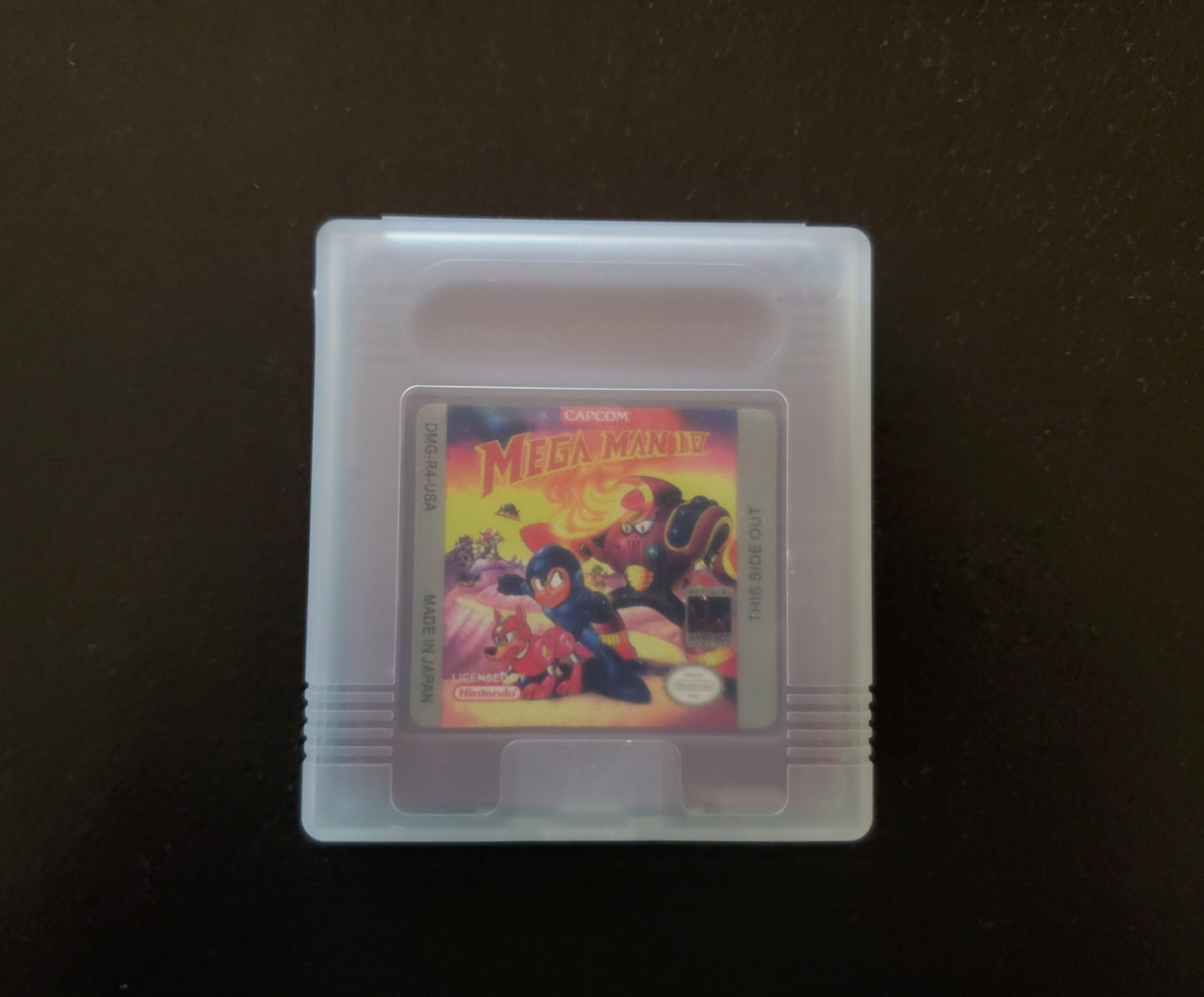 Mega Man 4 IV GB Video Game Cartridge Game Boy 1993