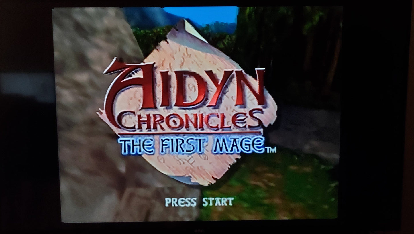 Aidyn Chronicles The First Mage N64 Nintendo 64 Video Game 2001