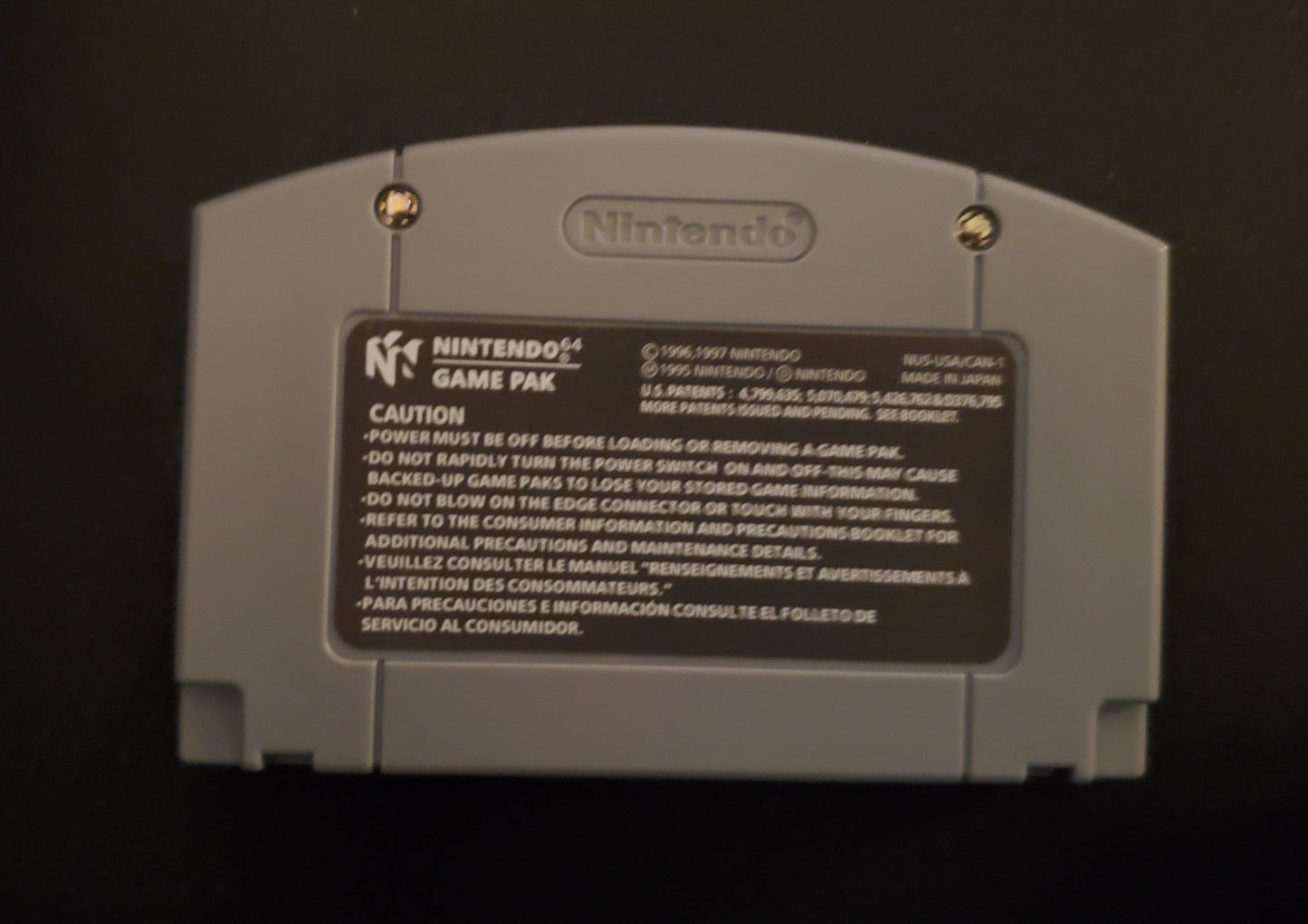 Cruis'n Exotica N64 Nintendo 64 Video Game Cartridge 2000