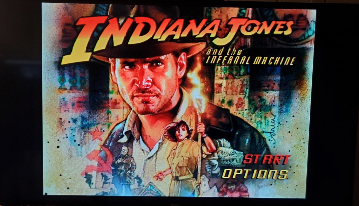 Indiana Jones and the Infernal Machine N64 Nintendo 64 Video Game 1999