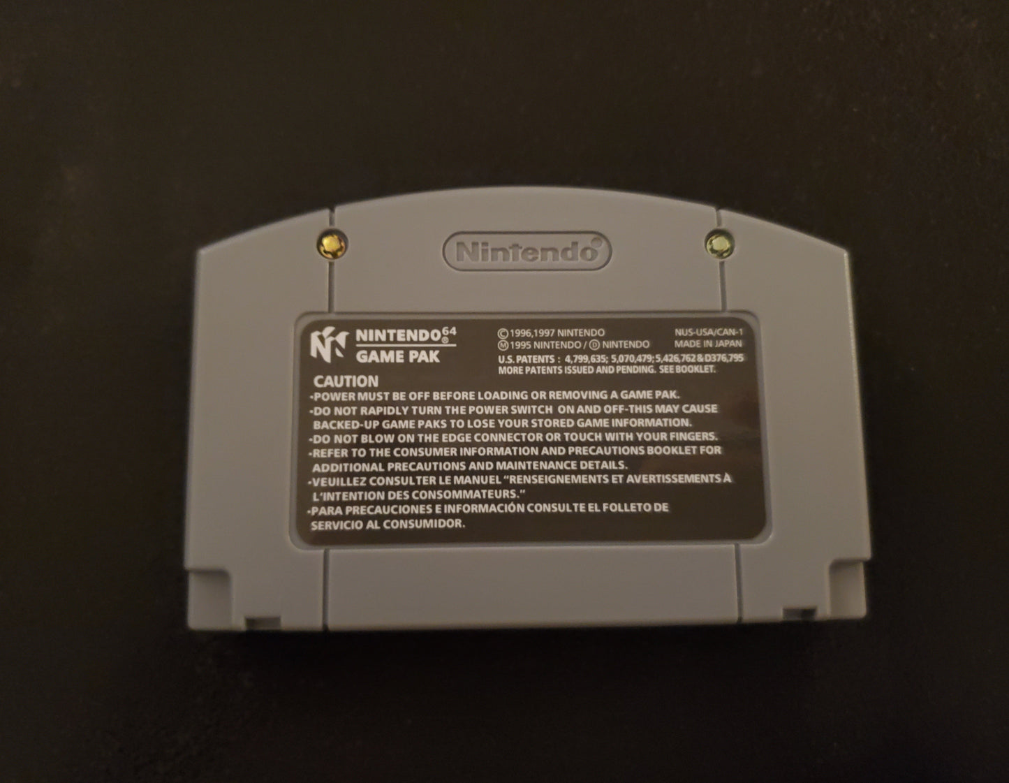 Snowboard Kids 2 N64 Nintendo 64 Video Game Cartridge 1999