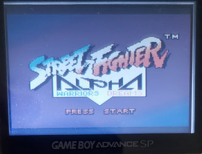 Street Fighter Alpha Gameboy Color GBC Video Game Catridge 2000