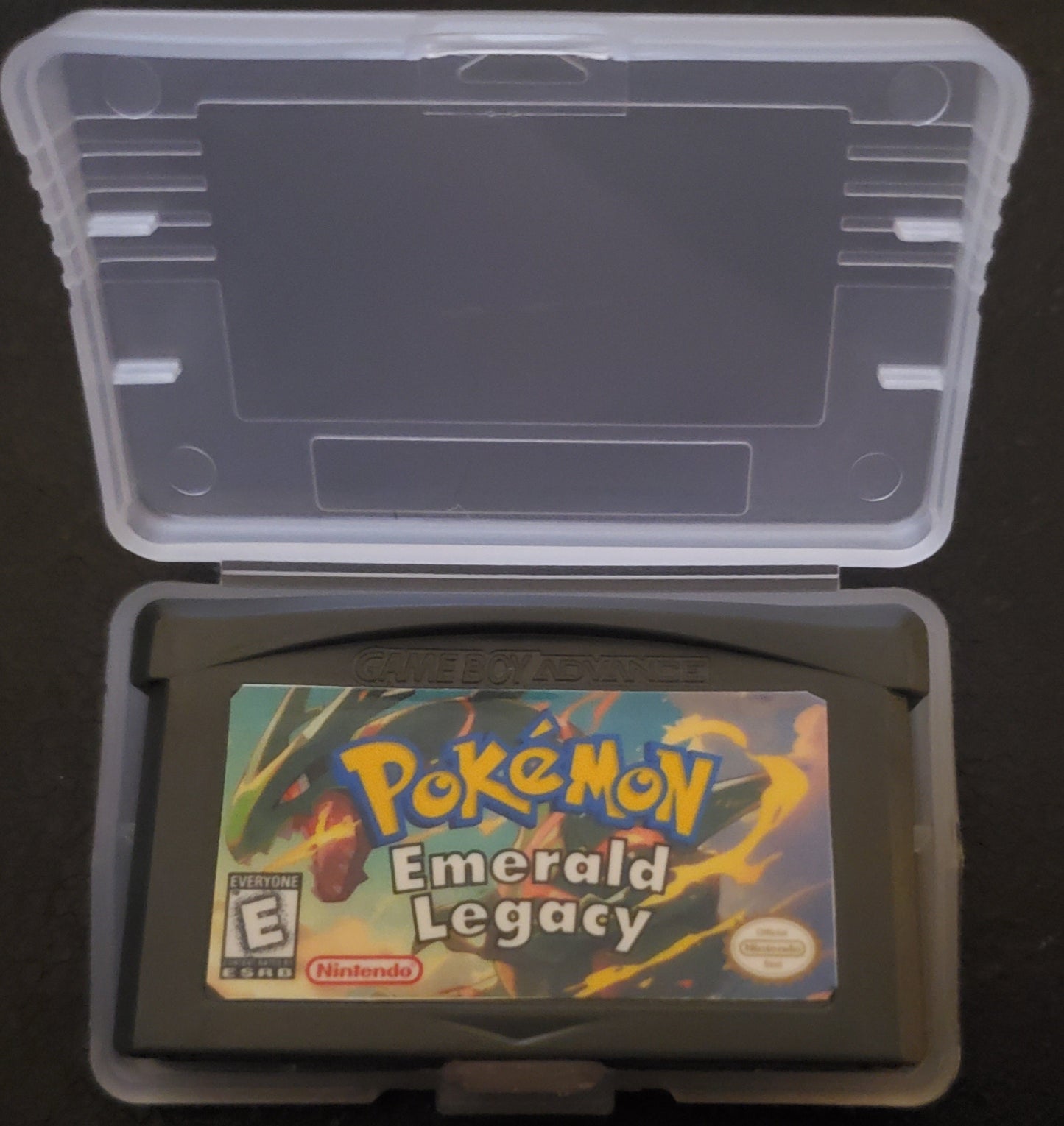 Pokemon Emerald Legacy GBA Pokemon ROM Hack Video Game Boy Advance