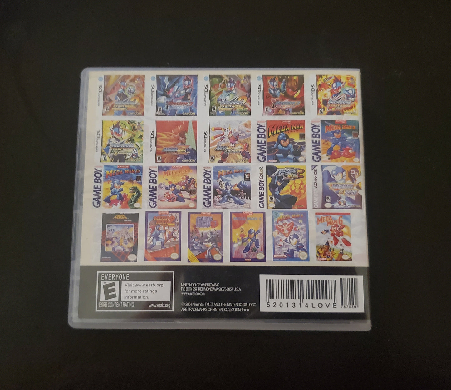 Mega Man Legacy Collection NDS Video Game Nintendo DS with Box 39 in 1