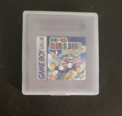 Super Mario Bros Deluxe GBC Video Game Catridge Gameboy Color