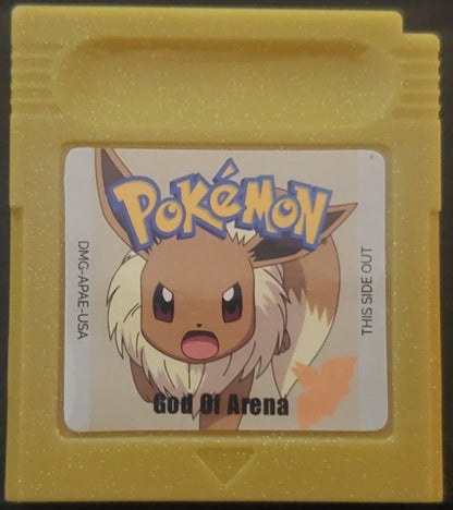 GBC Pokemon ROM Hack Video Game Cartridge Game Boy Color