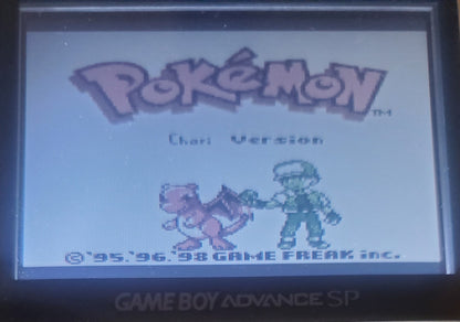 Pokemon Chari Version GBC Video Game Gameboy Color ROM Hack