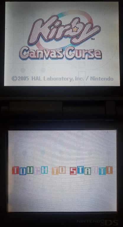 Kirby Canvas Curse DS Video Game Cartridge Nintendo DS 2005