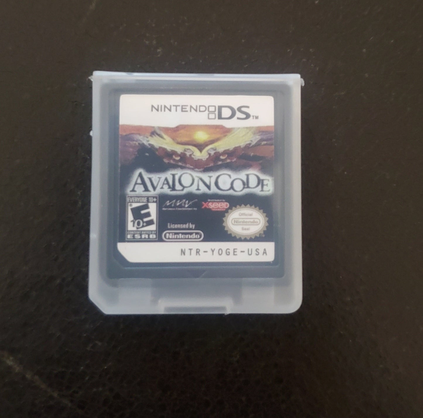 Avalon Code DS NDS Video Game Cartridge Nintendo DS 2009