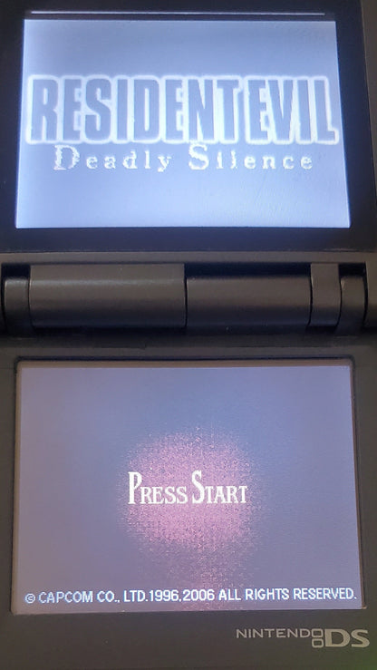 Resident Evil Deadly Silence DS Video Game Cartridge Nintendo DS 2006