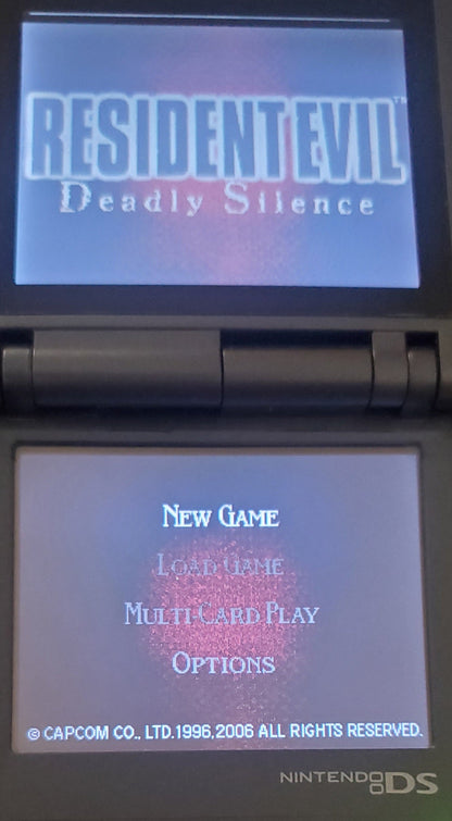 Resident Evil Deadly Silence DS Video Game Cartridge Nintendo DS 2006