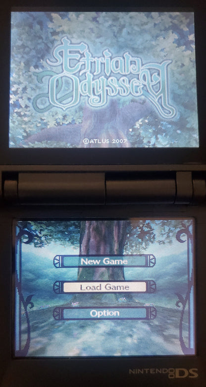 Etrian Odyssey DS NDS Video Game Cartridge Nintendo DS 2007