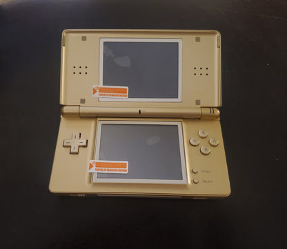 Nintendo DS Lite Console Zelda TriForce Gold NDS, DSL, DSi, and GBA