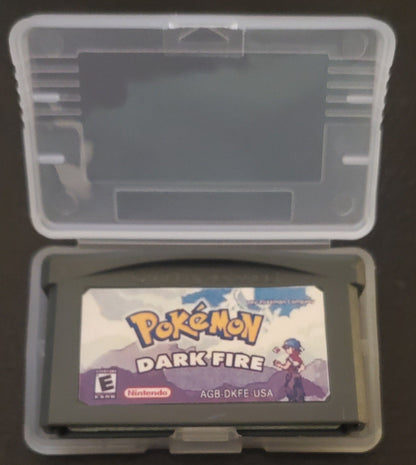 Pokemon DarkFire GBA ROM Hack Video Game Boy Advance
