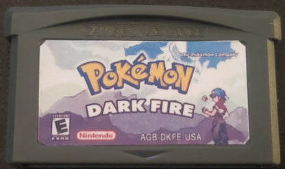 Pokemon DarkFire GBA ROM Hack Video Game Boy Advance