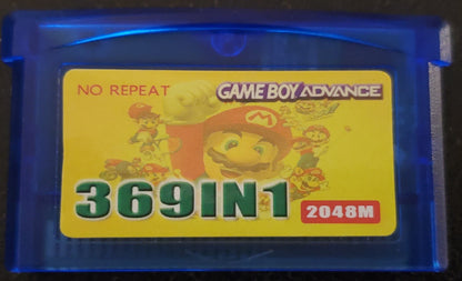 369 in 1 GBA GB Video Game Boy Advance Huge Collection