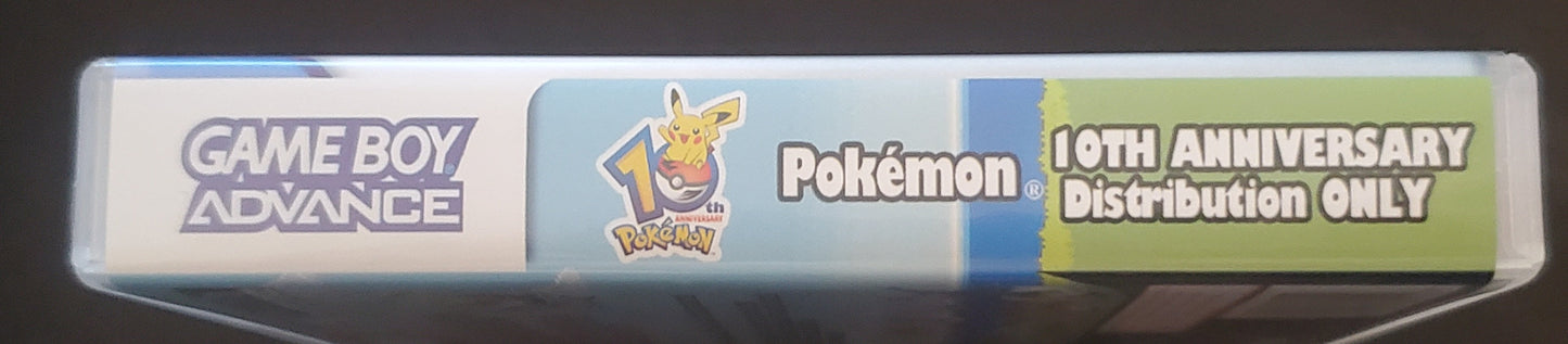 Pokemon 10th Anniversary Distribution Cartridge GBA Game Boy Advance