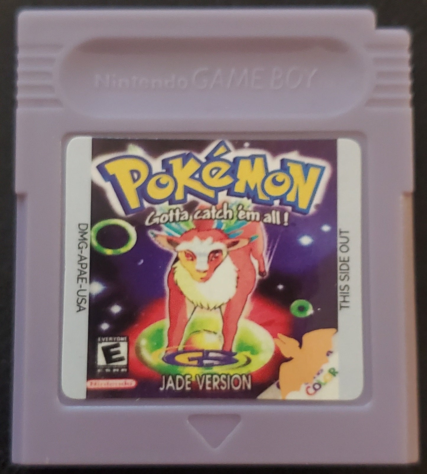 GBC Pokemon ROM Hack Video Game Cartridge Game Boy Color