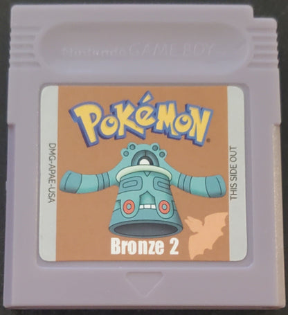 Pokemon Bronze 2 GBC Video Game Gameboy Color ROM Hack