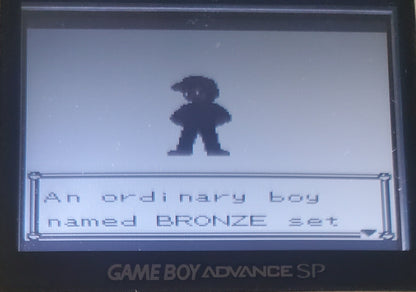 Pokemon Bronze 2 GBC Video Game Gameboy Color ROM Hack