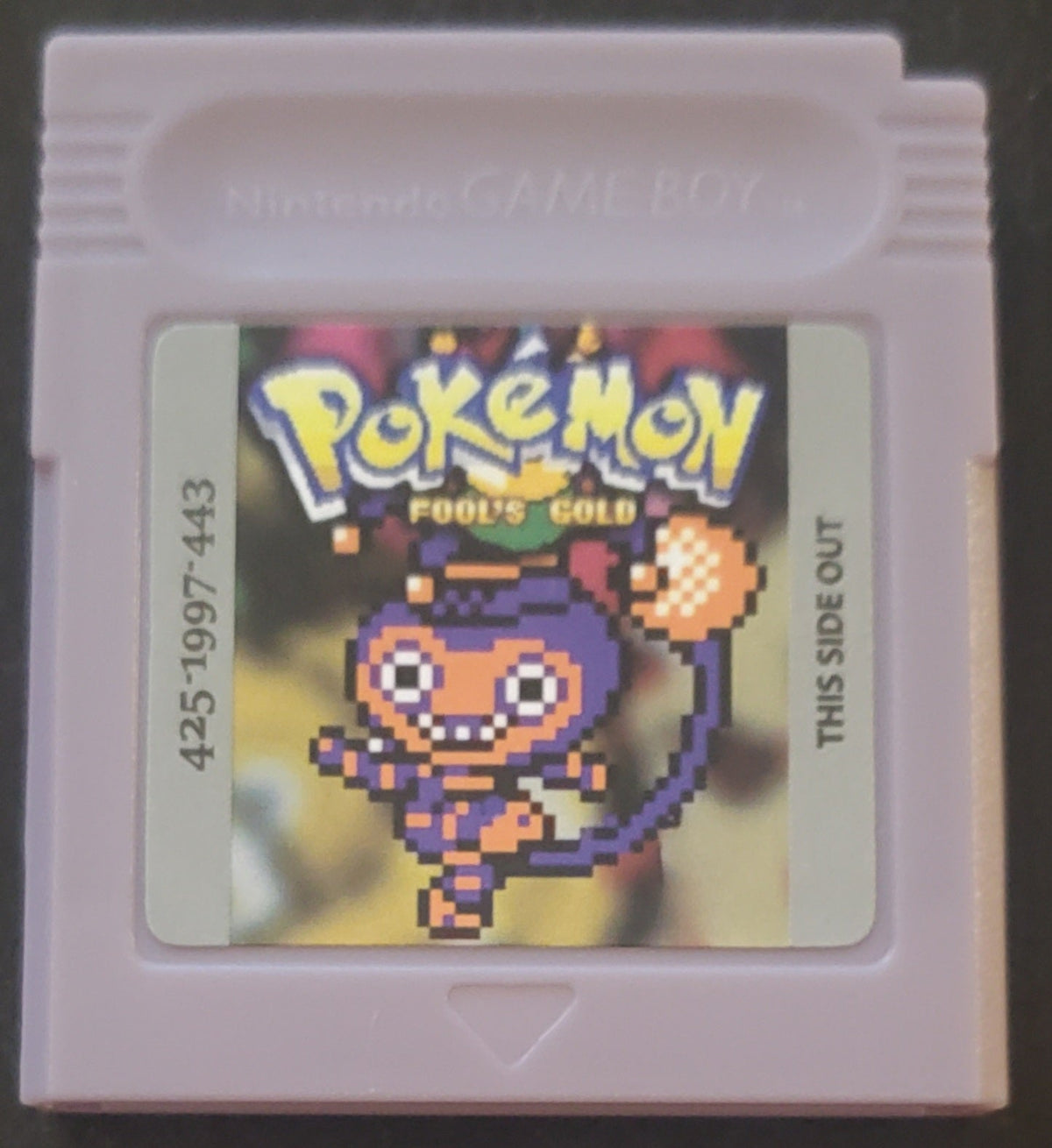 GBC Pokemon ROM Hack Video Game Cartridge Game Boy Color