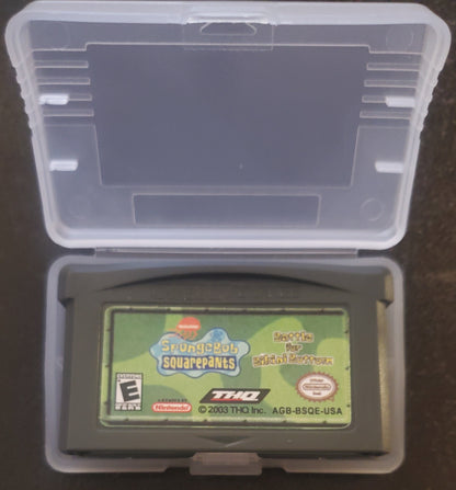 SpongeBob SquarePants Battle Bikini Bottom GBA Video Game Boy Advance