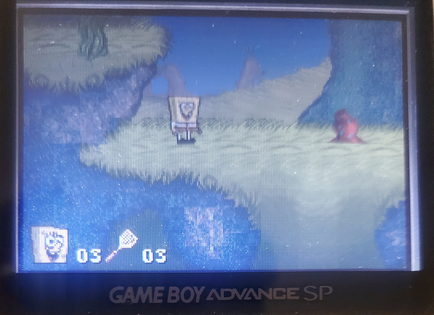 SpongeBob SquarePants Battle Bikini Bottom GBA Video Game Boy Advance
