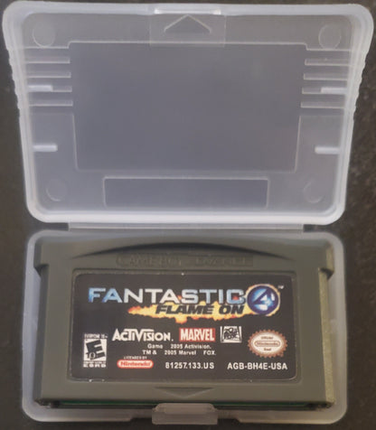 Fantastic 4 Flame On GBA Video Game Cartridge Game Boy Advance 2005