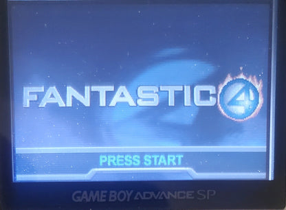 Fantastic 4 Flame On GBA Video Game Cartridge Game Boy Advance 2005