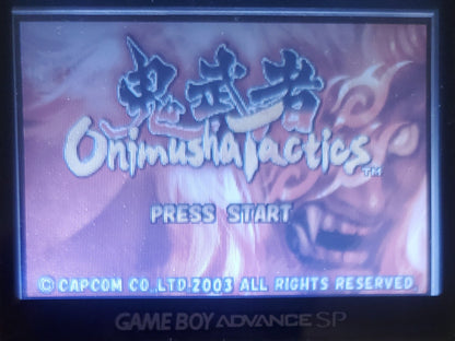 Onimusha Tactics GBA Video Game Cartridge Game Boy Advance 2003