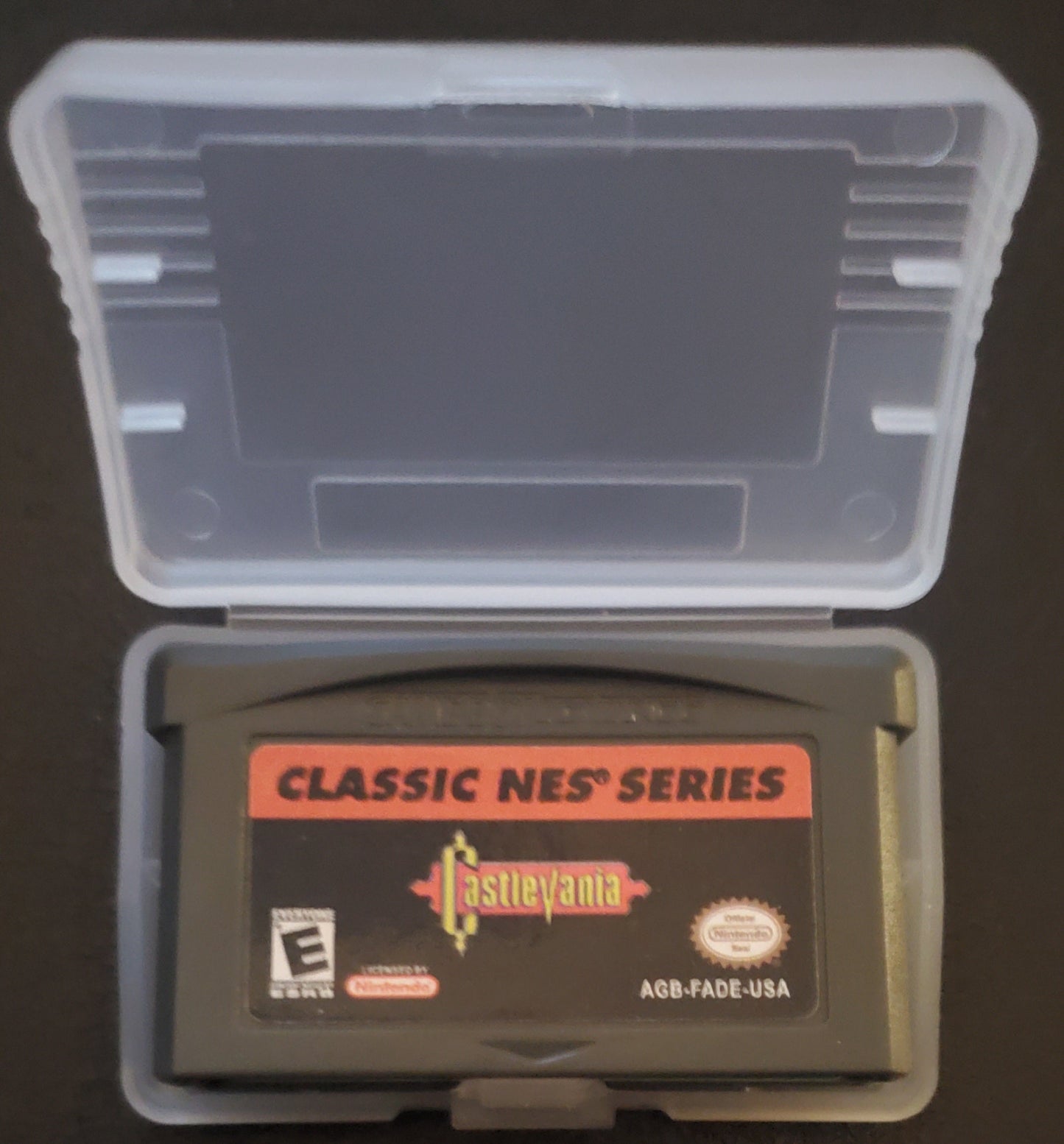 Castlevania Classc NES Series GBA Video Game Boy Advance 2004 Nintendo