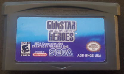 Gunstar Super Heroes GBA Video Game Cartridge Game Boy Advance 2005