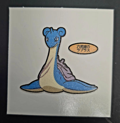 Pokemon Bread Seal Deco Character Sticker - Lapras