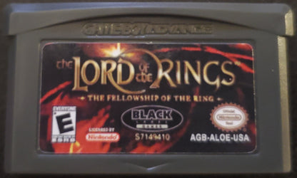 Lord of the Rings Fellowship of the Ring GBA Video Game Boy Advance