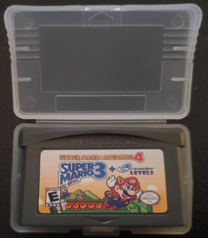 Super Mario Bros 3 and E-Reader Levels GBA Video Game Boy Advance