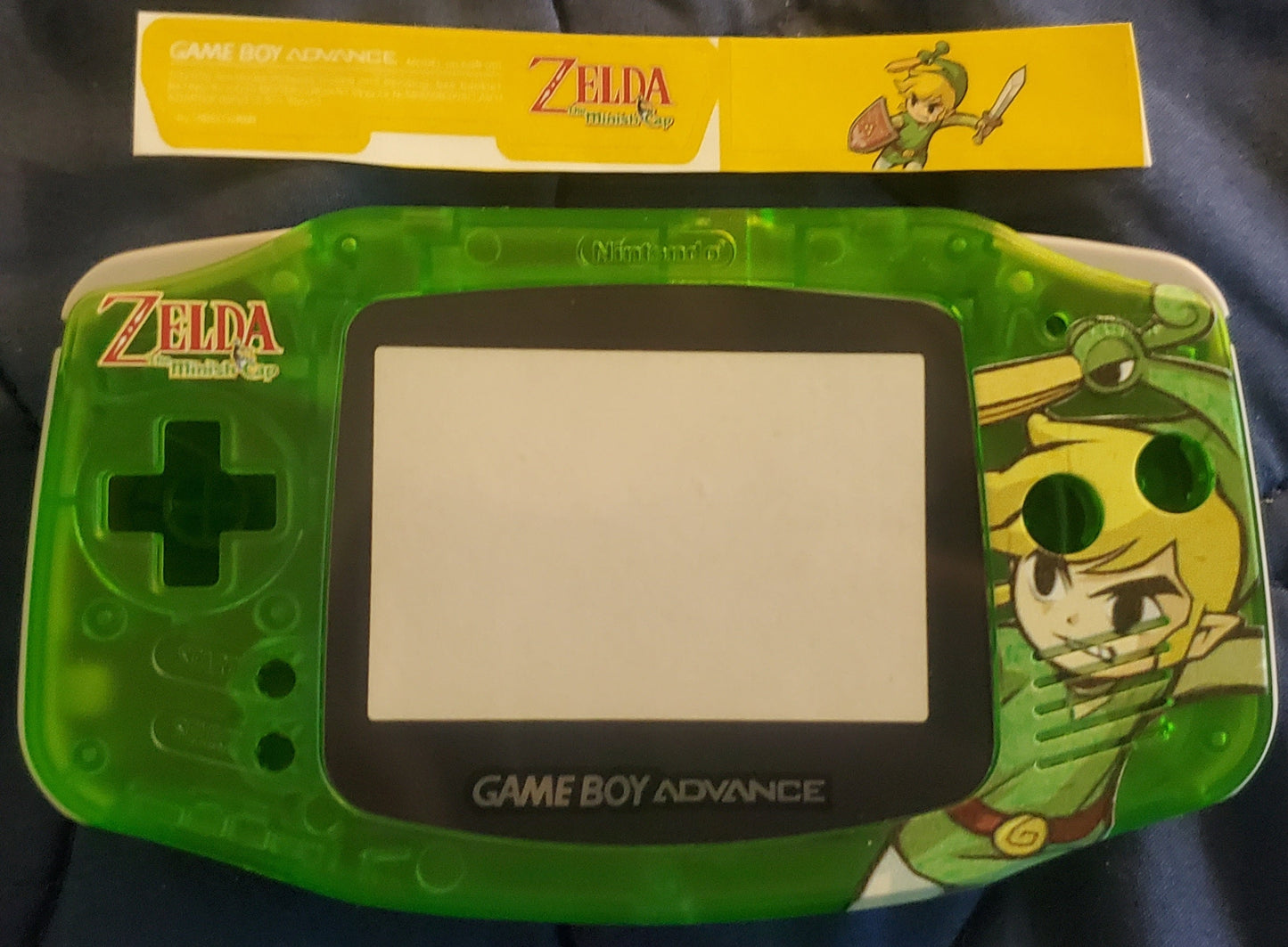 GBA Game Boy Advance Case Replacement Shell Full Housing Pokemon