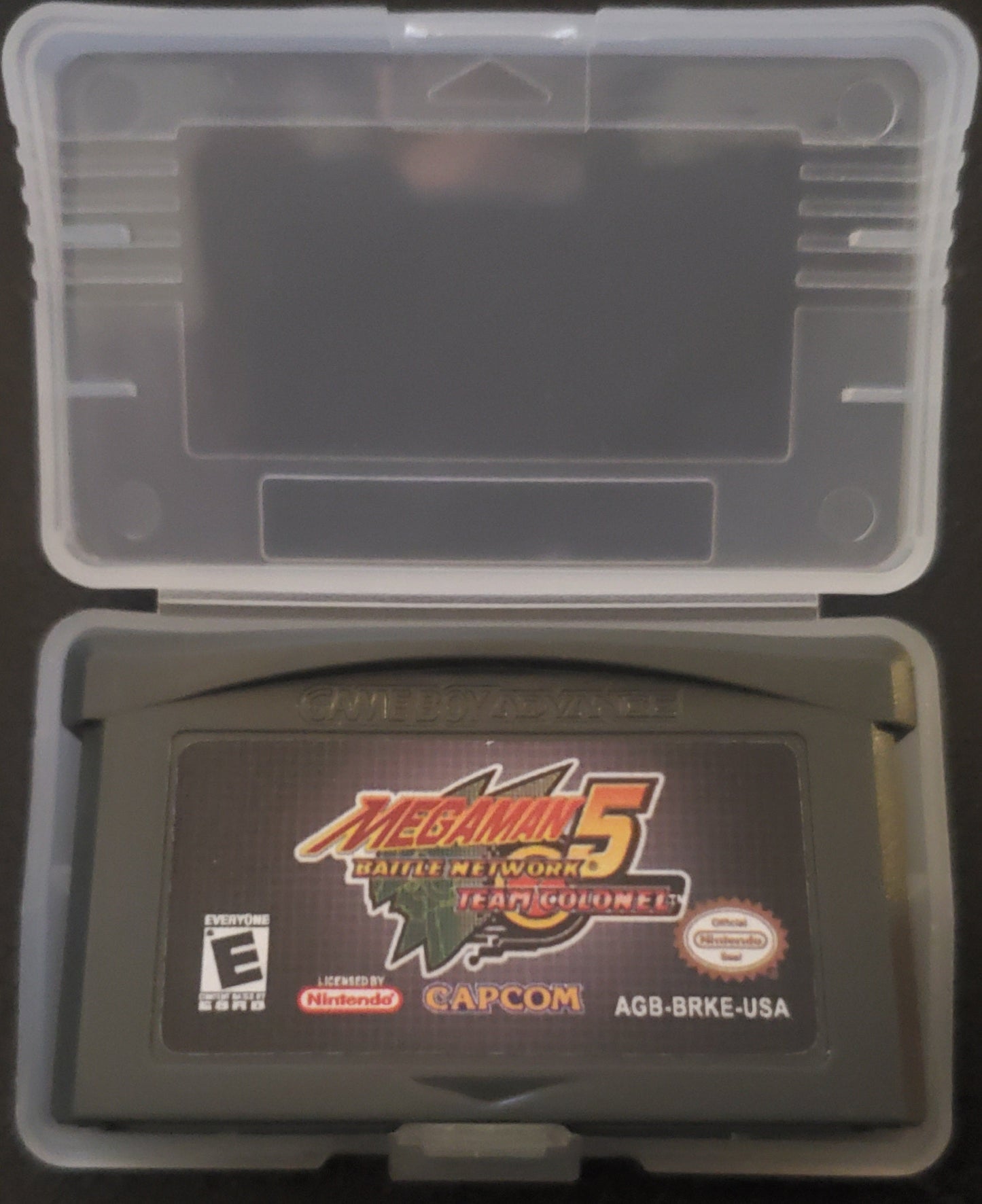 Mega Man Battle Network 5 Team Colonel GBA Video Game Boy Advance 2005