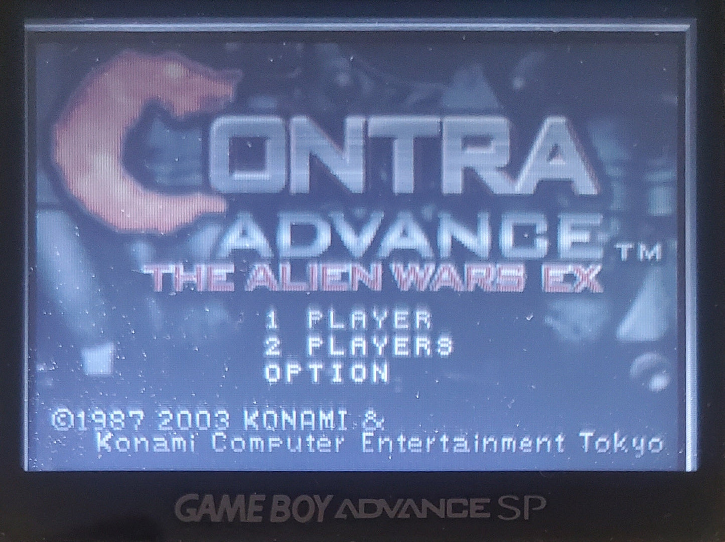 Contra Advance The Alien Wars EX GBA Video Game Boy Advance 2002