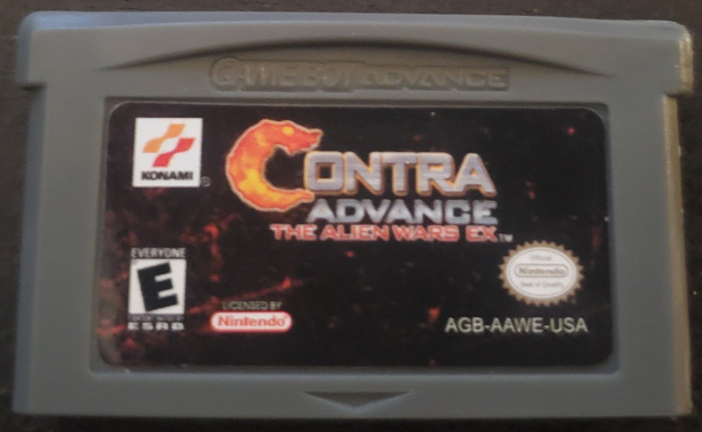 Contra Advance The Alien Wars EX GBA Video Game Boy Advance 2002