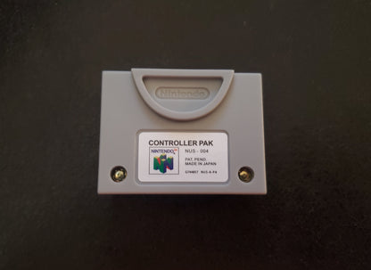 Controller Pak Memory Card Nintendo 64 N64 Save Games