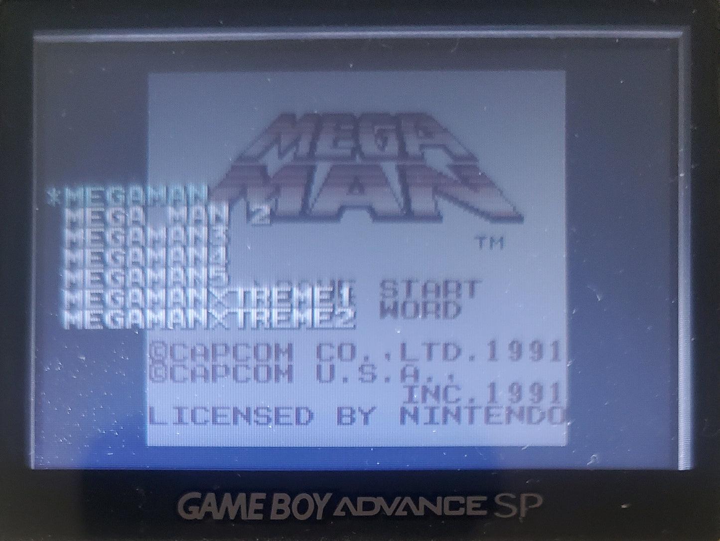 Mega Man 1 - 5, Xtreme 1 & 2 GBA Video Game Boy Advance