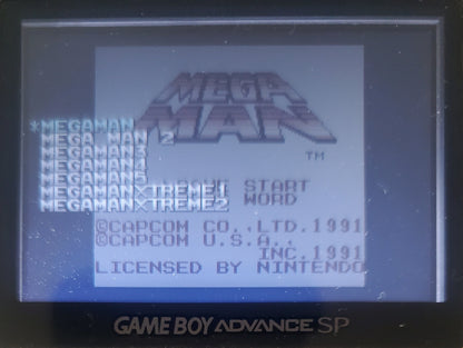Mega Man 1 - 5, Xtreme 1 & 2 GBA Video Game Boy Advance