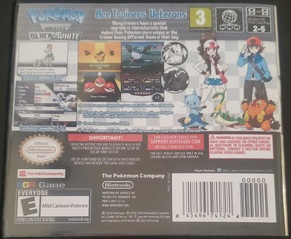 Pokemon Elite Black & White 1 NDS Video Game Nintendo DS with Box ROM Hack