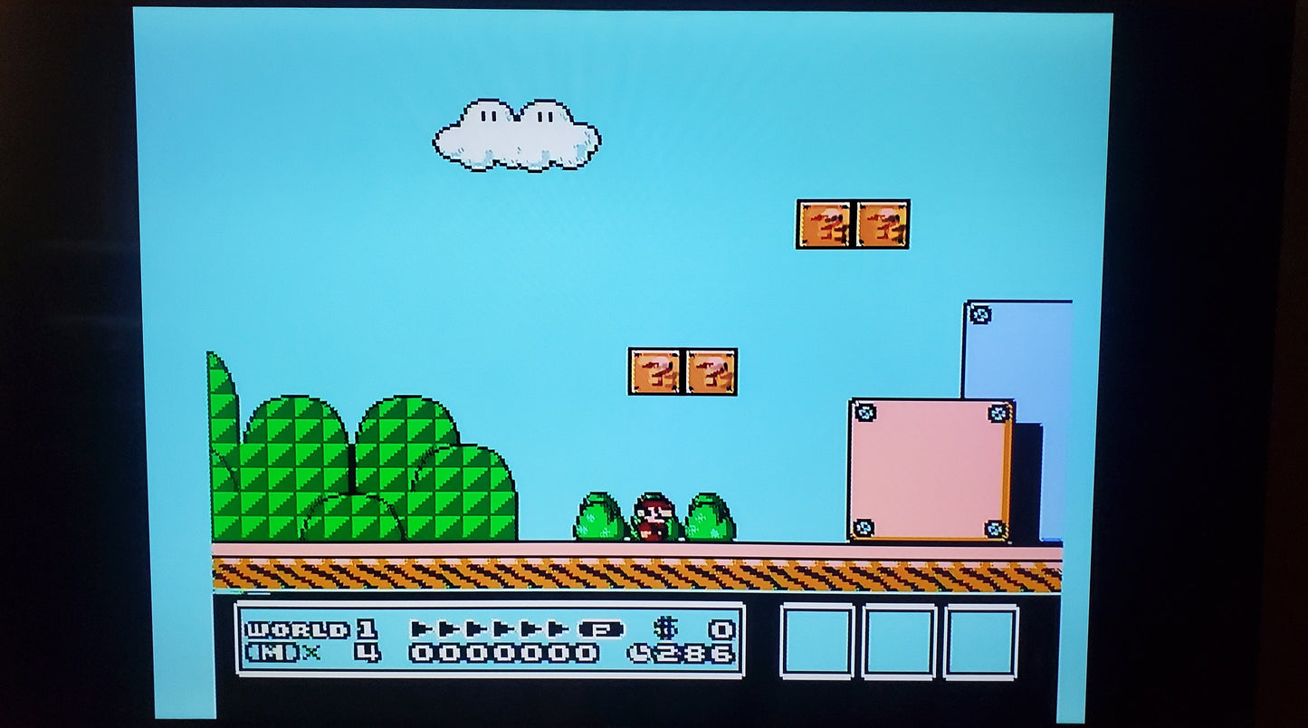 Super Mario Bros 3 NES Game Nintendo Entertainment System 1990